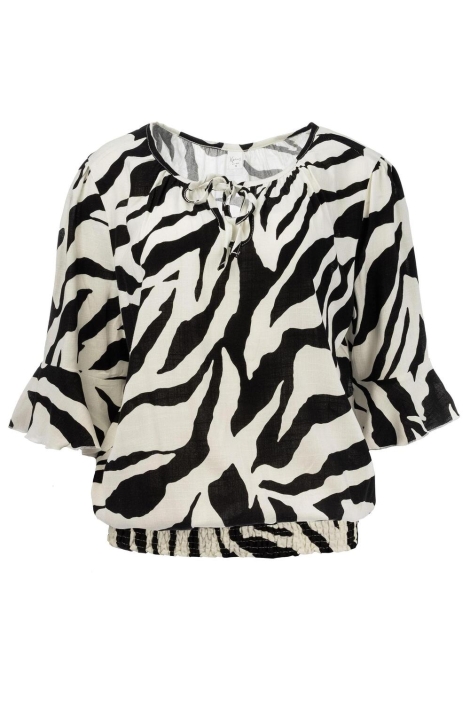 NED rio ecru zebra woven